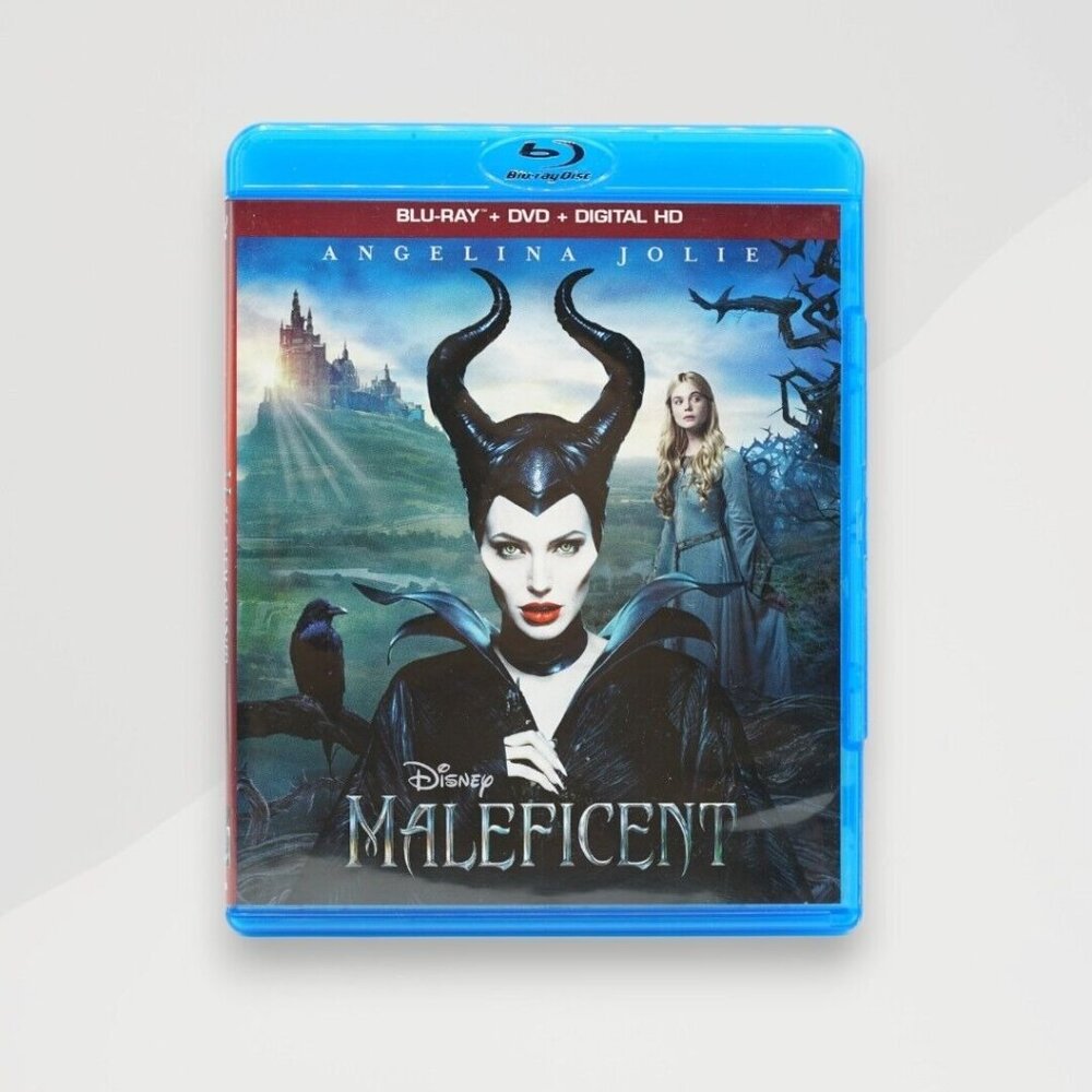 Maleficent (Blu-ray, 2014) 2-disc Digital DVD BR Combo-Angelina Jolie‎